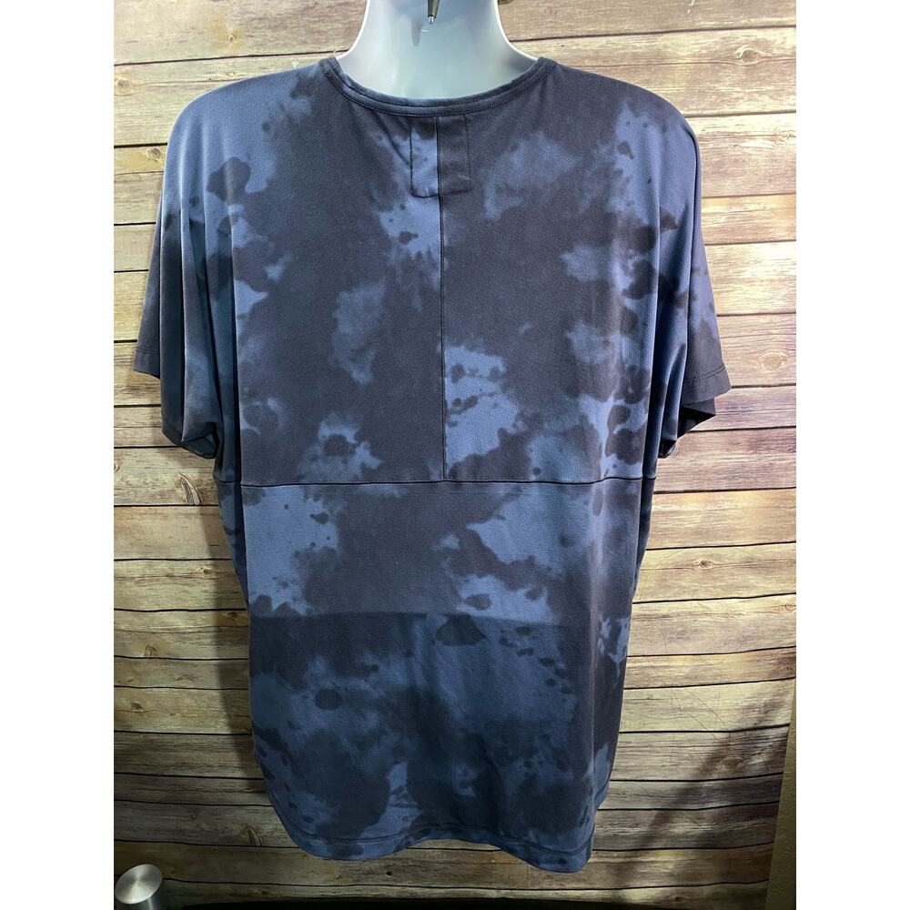 Nike Yoga Top T-Shirt Allover Print Short-Sleeve Soft DX0922-015 Men's XL